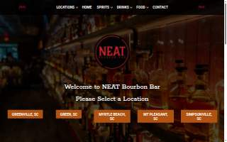 Neat Bourbon Bar