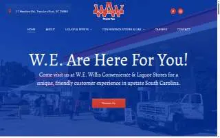 W.E. Willis Liquor website