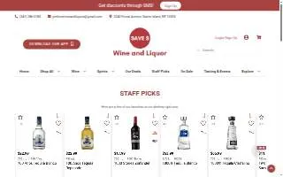Save Dollar Wine & Liquor website