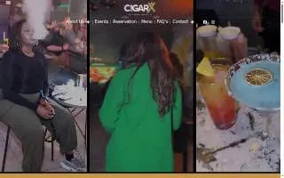 Cigar X website