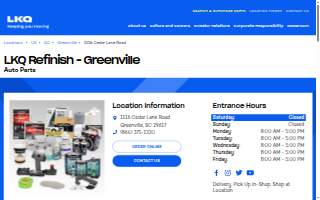 LKQ Refinish - Greenville