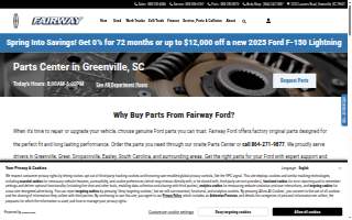 Fairway Ford Parts Center
