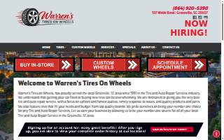 Warren's Tires On Wheels