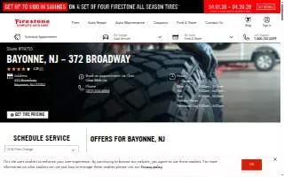 Firestone Complete Auto Care of Bayonne website