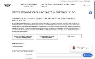 Kevin Whitaker Cadillac Parts & Accessories