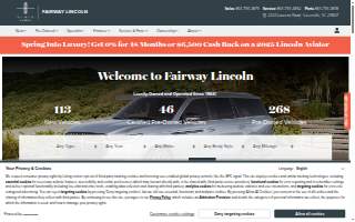 Fairway Lincoln Service Center
