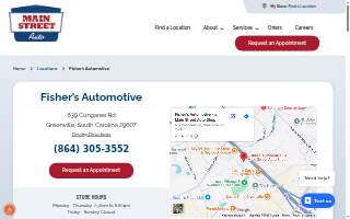 Fisher's Automotive - a Main Street Auto Shop