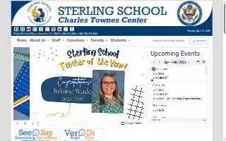 Sterling School website
