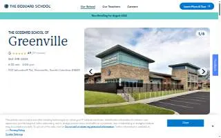 The Goddard School of Greenville website