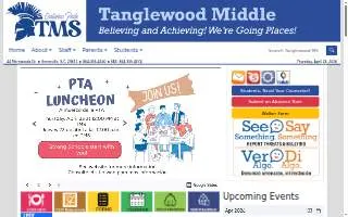 Tanglewood Middle School website