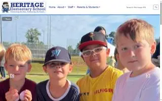 Heritage Elementary School website