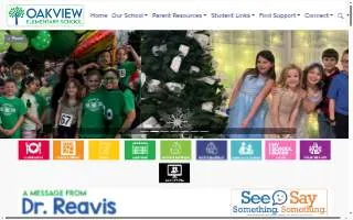 Oakview Elementary School website