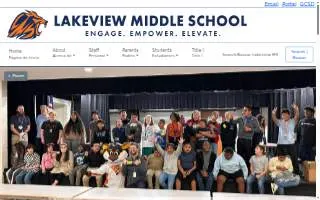 Lakeview Middle School website