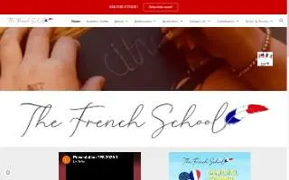 The French School website