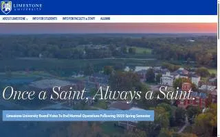 Limestone College website