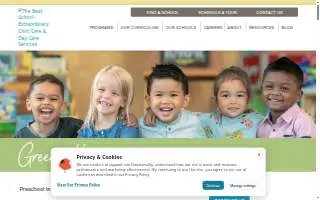 The Nest Schools Greenville website