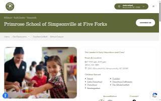 Primrose School of Simpsonville at Five Forks