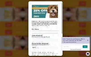 Fur Babies Pet Resort website