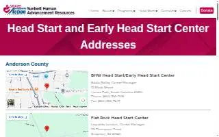 Share North Greenville Head Start Center website