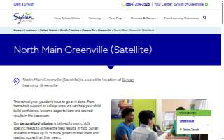 Sylvan Learning of North Main Greenville