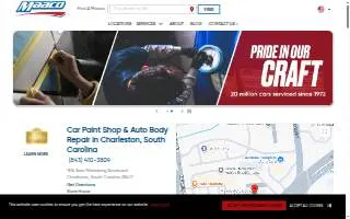 Maaco Auto Body Shop & Painting of Charleston website