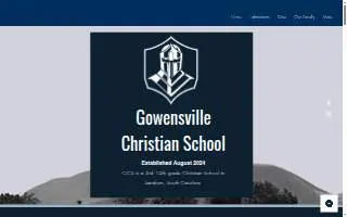 Gowensville Christian School website