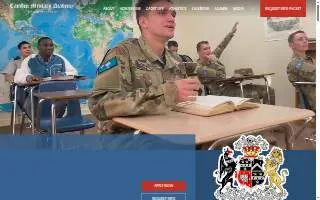 Camden Military Academy website