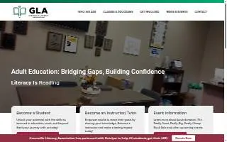 Greenville Literacy Association Simpsonville Learning Center website