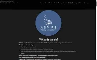 Aspire Educational Consulting and Advocacy website