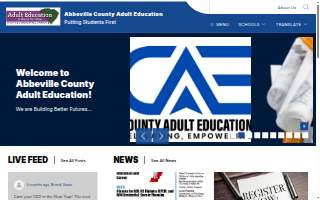 Abbeville County Adult Education website