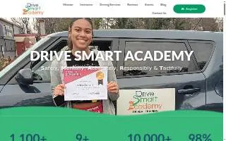 Drive Smart Academy of Greenville website