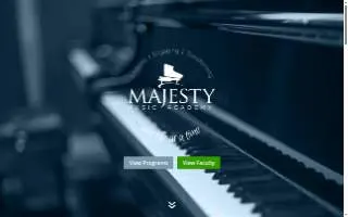 Majesty Music Academy of Greenville website
