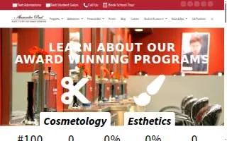 Alexander Paul Institute of Hair Design website