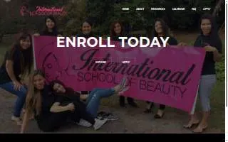 International School of Beauty website