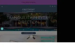 Crestmont at Thornblade website
