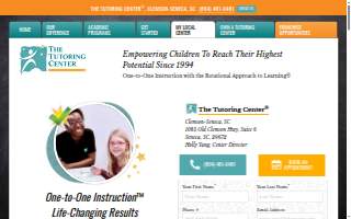The Tutoring Center, Clemson-Seneca SC
