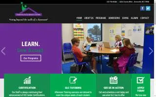 Greenville Learning Center website