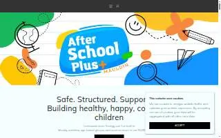 After School Plus website