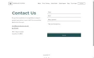 Designed with a Purpose: Suite A website