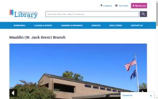 Mauldin Library | W. Jack Greer Branch