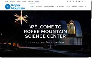 Roper Mountain Science Center website