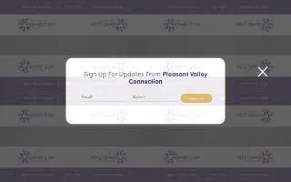 Pleasant Valley Connection Inc. website