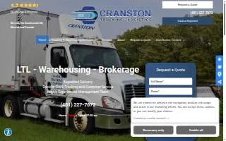 Cranston Trucking Co website