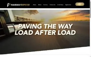 Paveway Express website