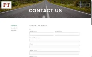 Premier Transport USA website
