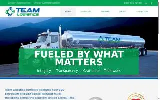 Team Logistics Co., LLC website