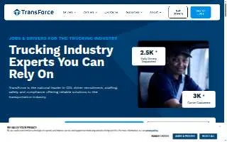 TransForce Greenville website