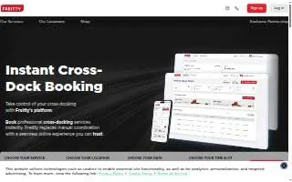 FREITTY Crossdock Greenville website