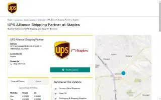 UPS Alliance Shipping Partner of Greenville website