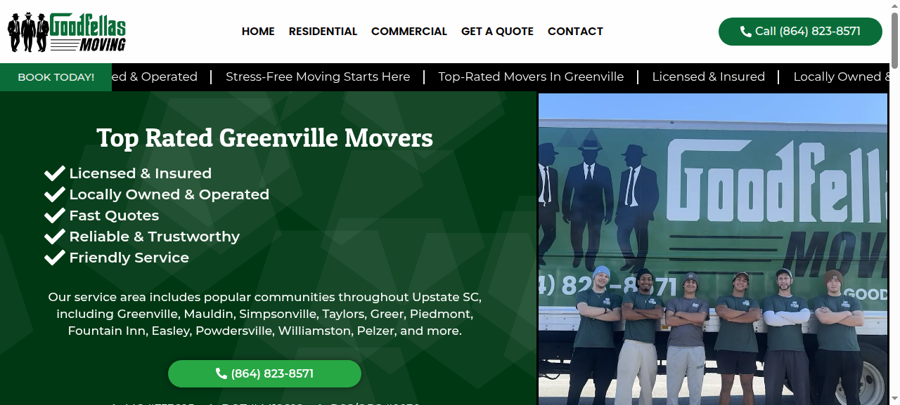 GOODFELLAS MOVING | Movers Greenville SC
